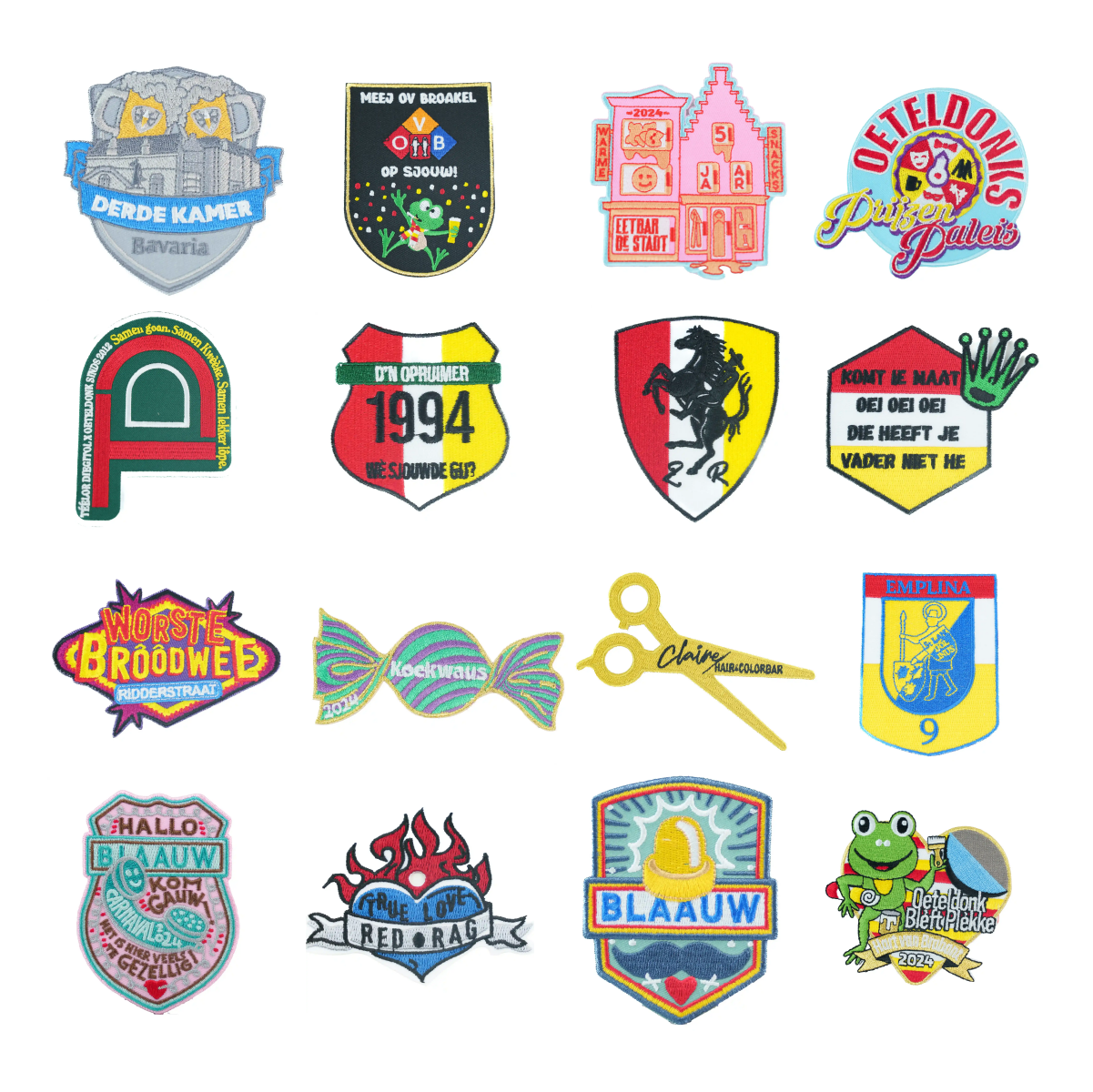 Maak Jouw Unieke Oeteldonk en Carnavals Emblemen op Maat!