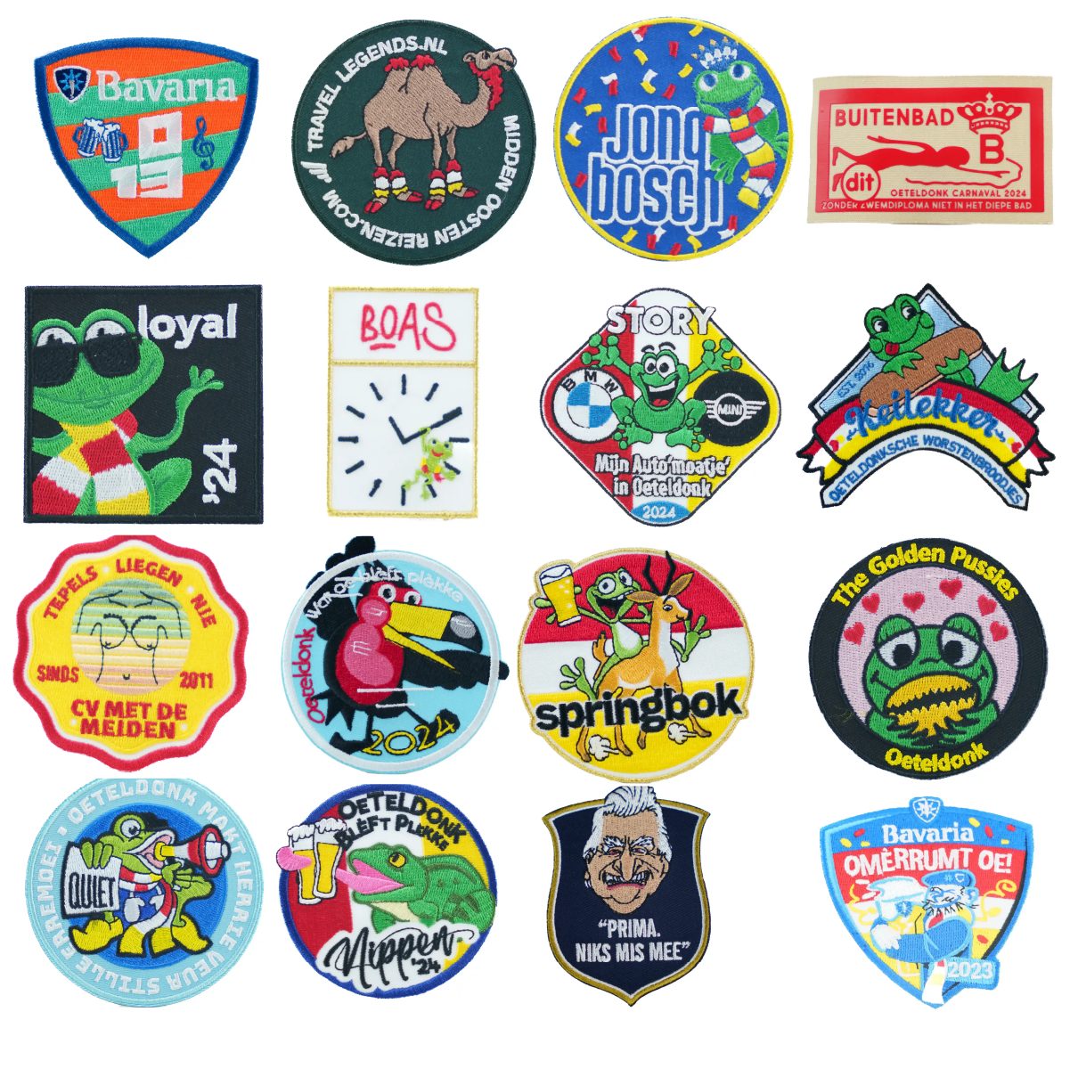 Maak Jouw Unieke Oeteldonk en Carnavals Emblemen op Maat!