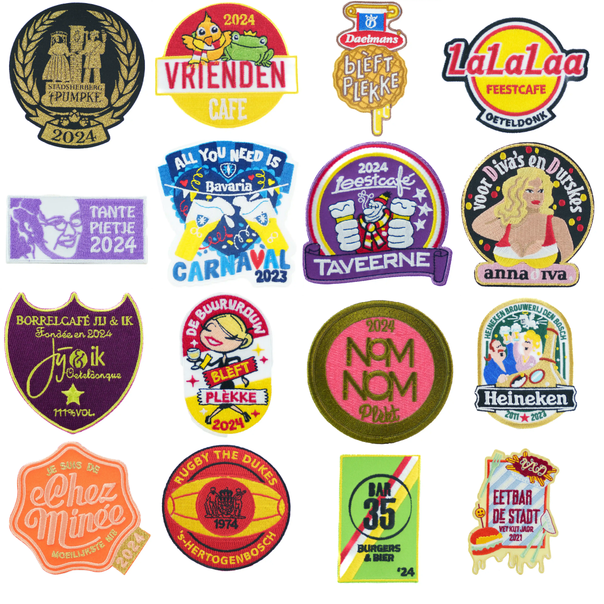 Maak Jouw Unieke Oeteldonk en Carnavals Emblemen op Maat!